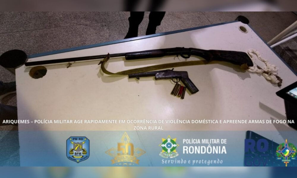 Suspeito é preso após ameaçar companheira durante discussão