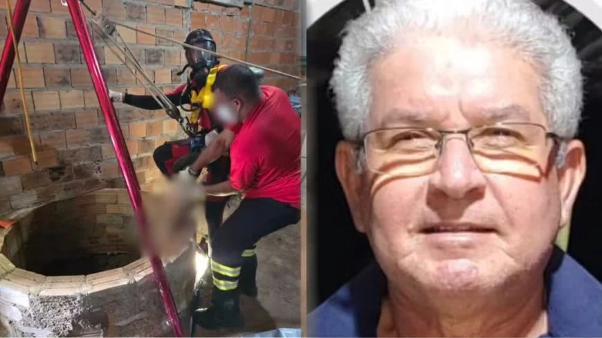 Vídeo mostra suspeito ao lado do corpo de idoso após assassinato