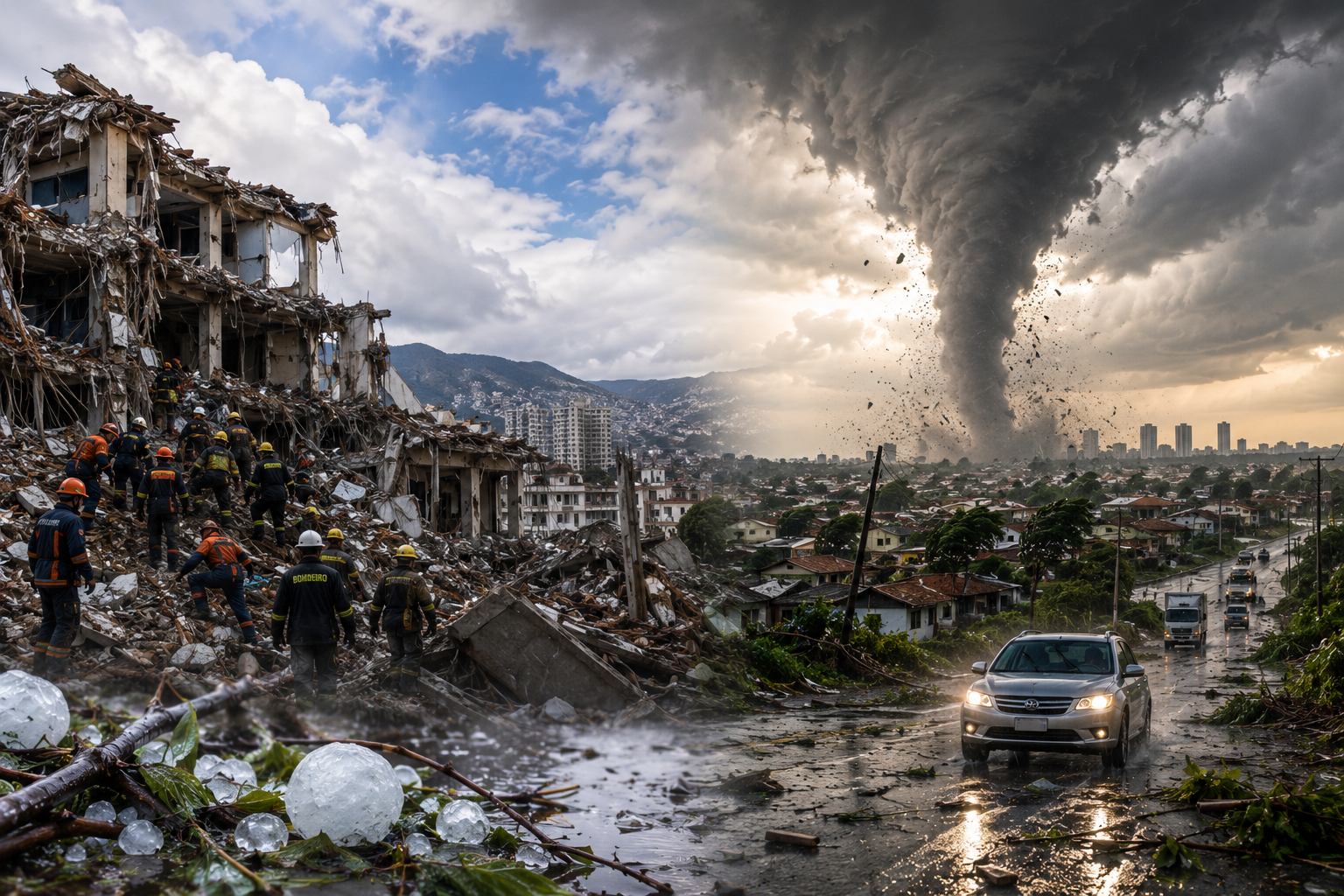 PLANETA EM ALERTA – Terremotos, tempestades e tornados deixam rastro de destruição e acendem sinal de preocupação