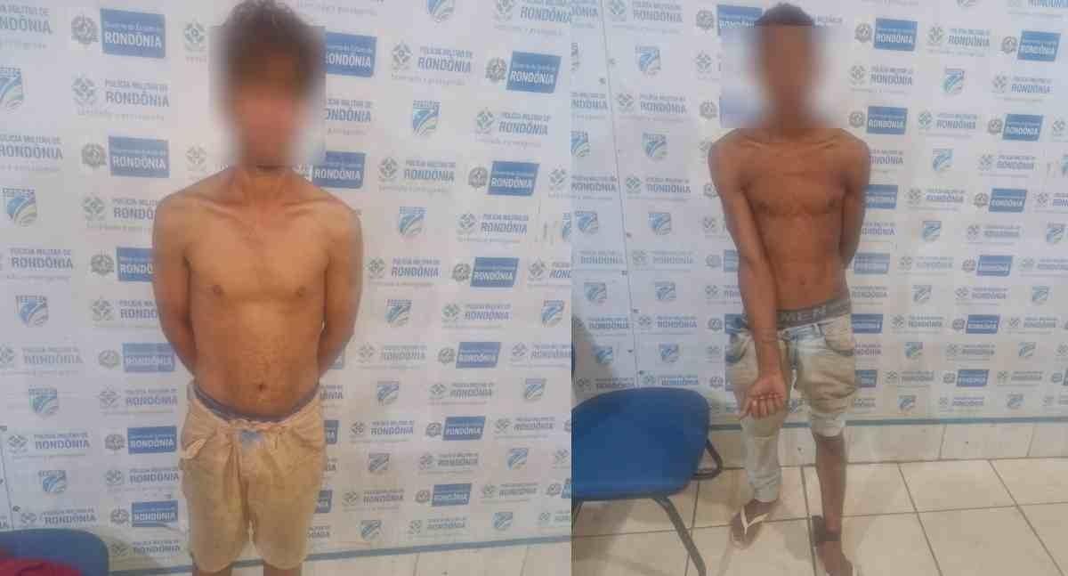 Dupla é presa suspeita de furtar padaria na região central de Porto Velho