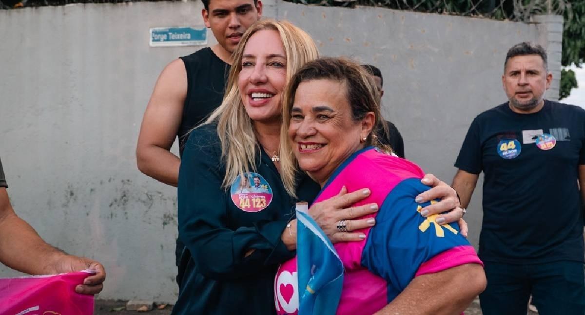 Ieda Chaves reúne apoiadores em pit stop em Porto Velho