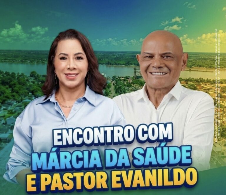 Márcia da Saúde e Pastor Evanildo reúnem mais de 500 pessoas e mostram força na Zona Leste de Porto Velho