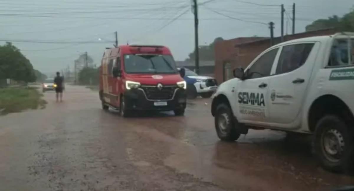 Mulher morre depois de desabamento de muro no decorrer de temporal em Guajará-Mirim
