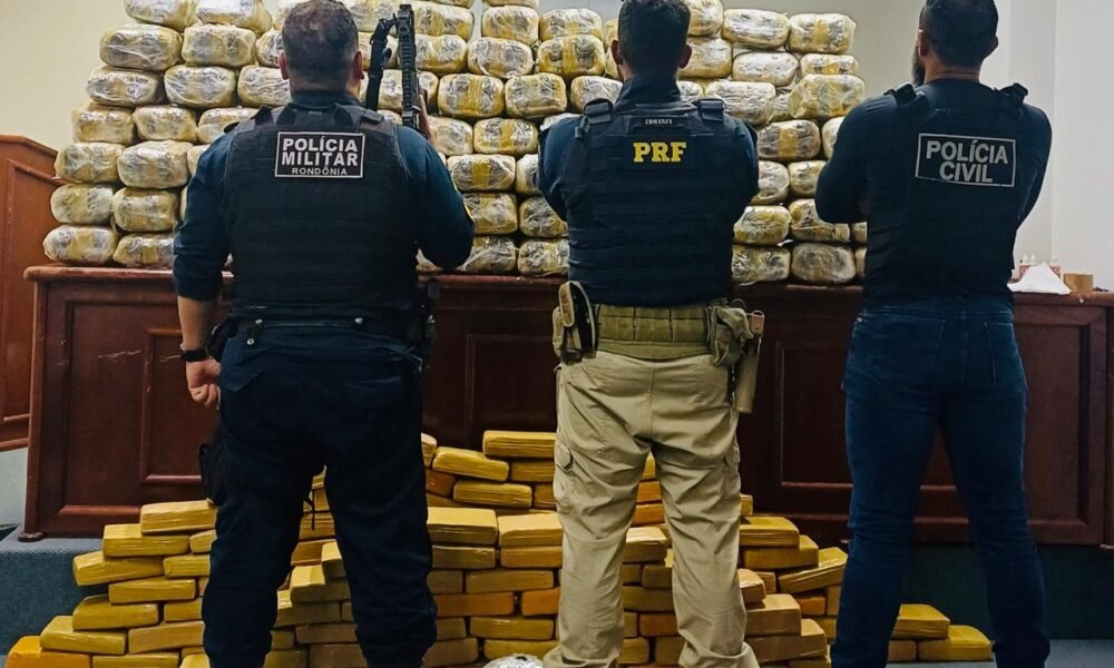 Operação integrada apreende mais de 338 kg de drogas em Rondônia