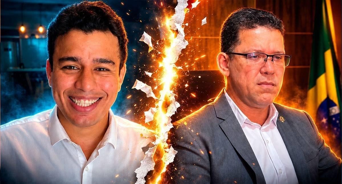 Possível rompimento político entre Marcos Rocha e Adailton Fúria movimenta bastidores em Rondônia