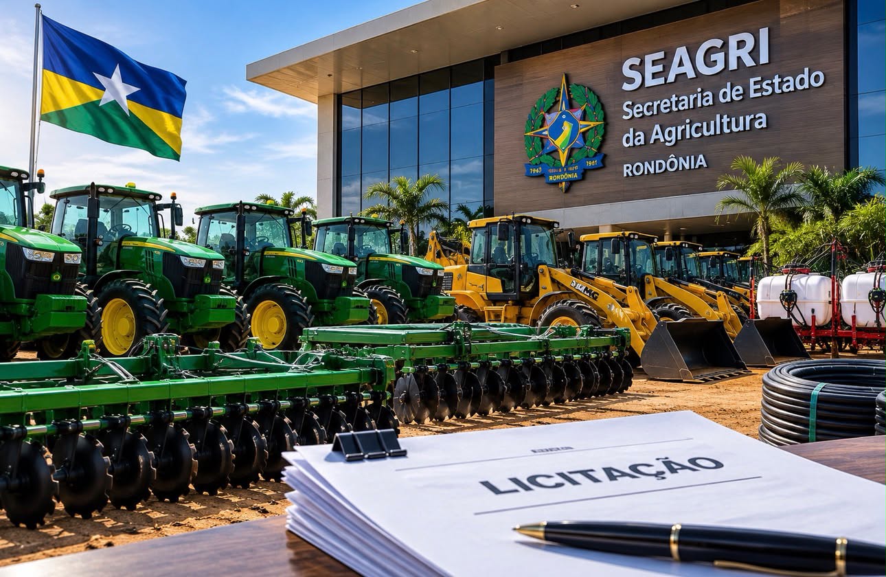 R$ 222 MILHÕES NO CAMPO — Licitação da SEAGRI chama atenção pelo tamanho da cifra em Rondônia