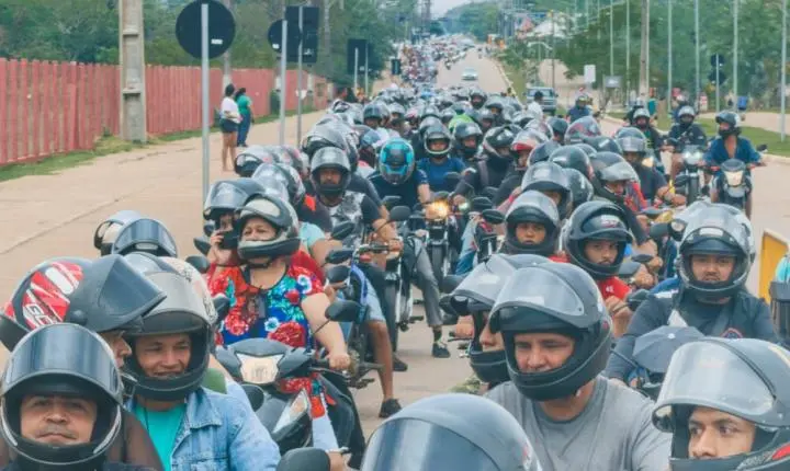 600 capacetes foram entregues na semana nacional de trânsito