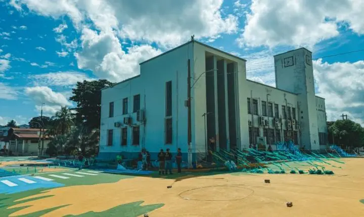 Pintura temática da Copa entra em fase final no Centro de PVH