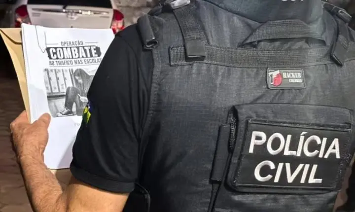 Polícia Civil combate tráfico e venda de vapes em escolas